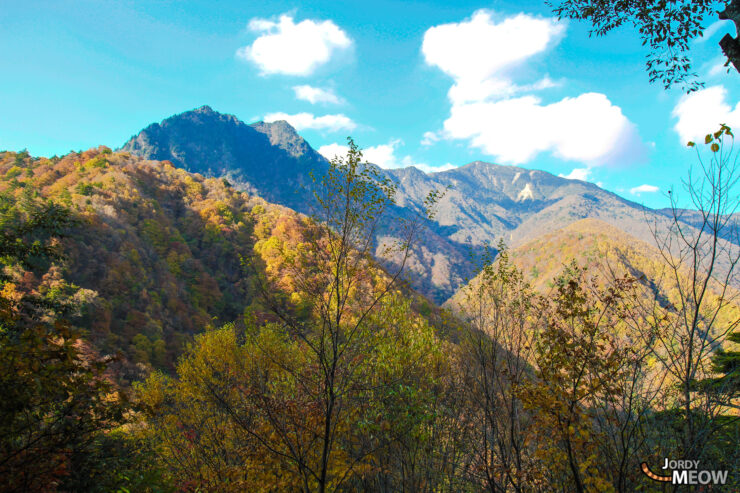 Exploring Nishizawa Valleys Autumn Beauty in Chubu, Japan.