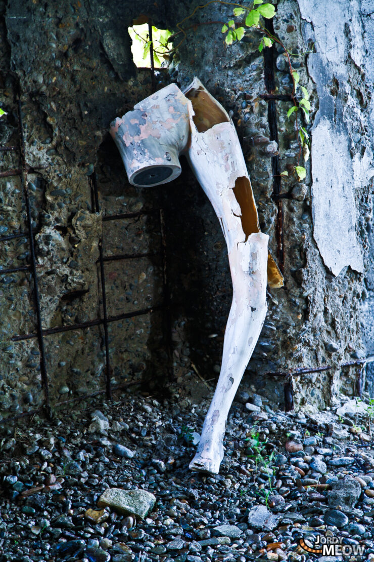 Matsuo Mine: Abandoned Japanese Sulfur Mine Ruins in Iwate, Japan.