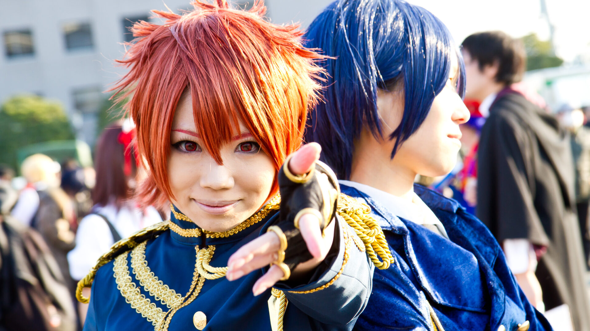 Colorful Japanese cosplay at vibrant Tokyo festival - culture, creativity in Kanto.