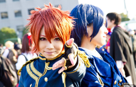 Colorful Japanese cosplay at vibrant Tokyo festival - culture, creativity in Kanto.