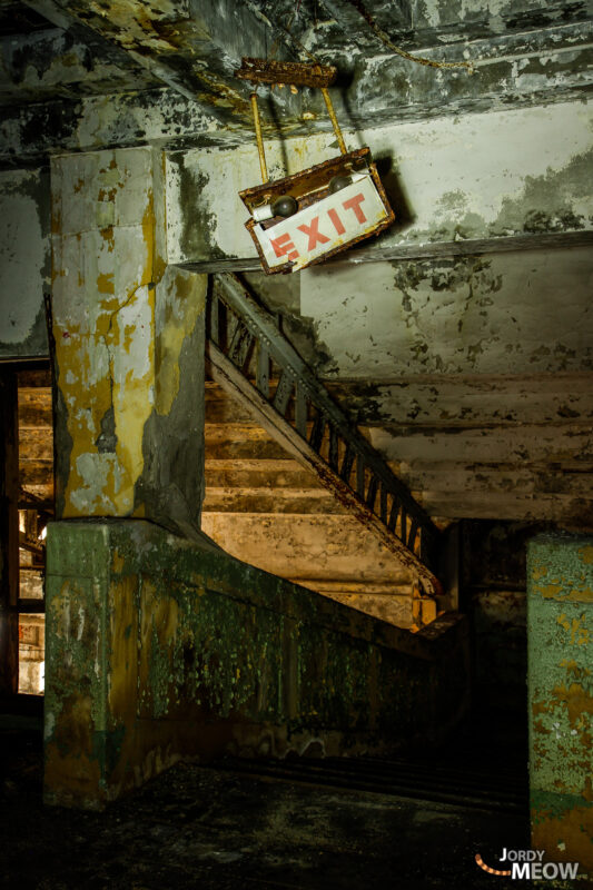 Abandoned Negishi Grandstand in Japan: A Symbol of Horse Racing History.