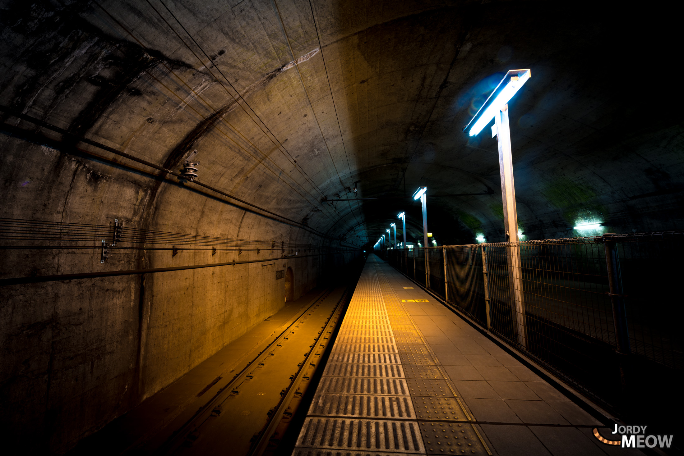 Explore the Depths: Doai Station in Gunma Prefecture, Japan, a surreal and captivating experience.