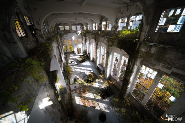 Abandoned Wagakawa Hydro Plant in Japan: A Stunning Autumn Oasis.