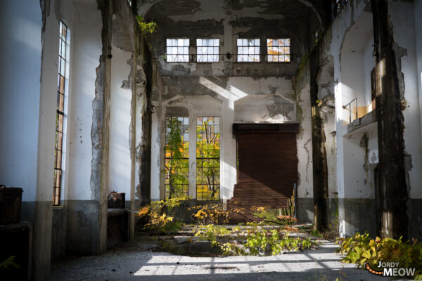 Echoes of Time: Abandoned Wagakawa Hydro Plant in Autumn, Tohoku.