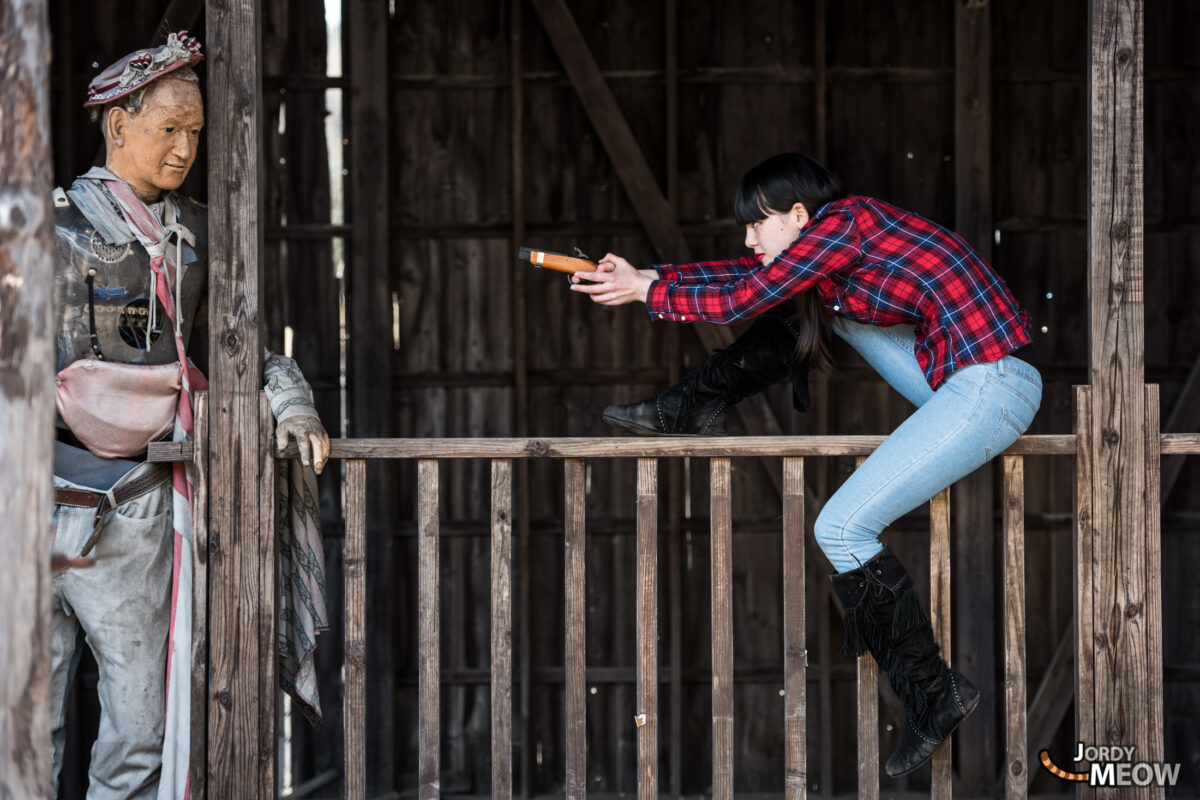 Desolate Western Village: Abandoned cowboy town frozen in time in Tochigi, Japan.