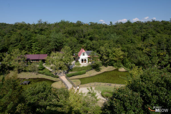 Charming Totoro House replica in Nagoya, Japan - a whimsical Studio Ghibli experience.