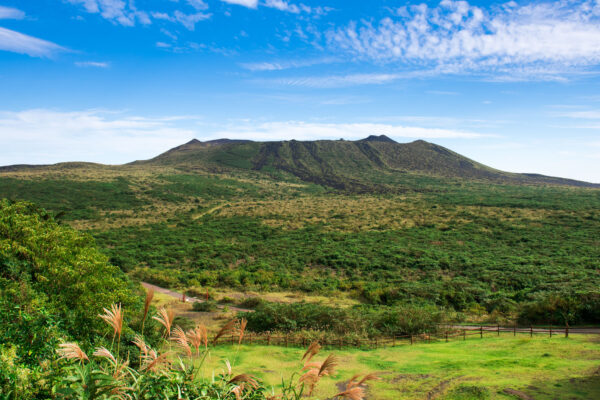 Explore Oshima Island: A Natural Paradise in Izu, Japan with Mt. Mihara volcano.