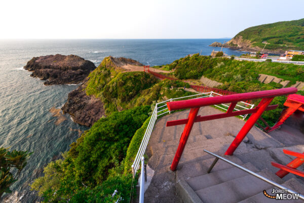 Coastal Beauty: Motonosumi Inari Shrine - Blessings, spirituality, and natural wonder in Japan.