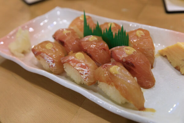 Delicious Nigiri Sushi at Sakae Sushi - Fresh and Elegant!