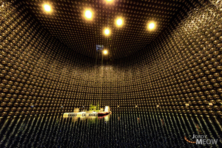 Exploring Super-Kamiokande: Neutrino observatory deep below Mount Ikeno, Japan.