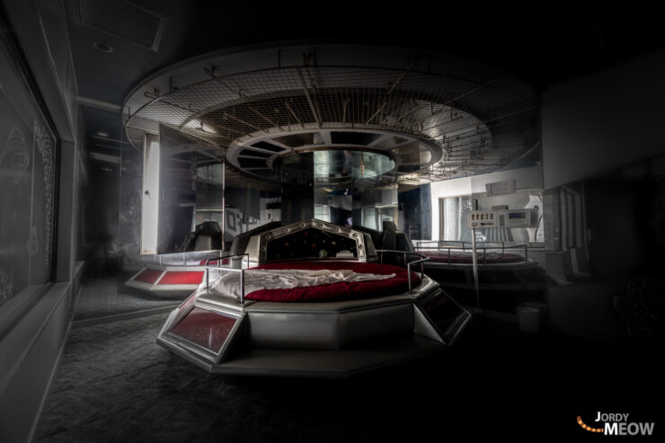 Abandoned Japanese Love Hotel Interior