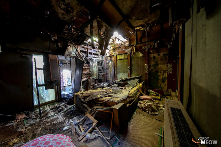 Chiba abandoned love hotel remnants
