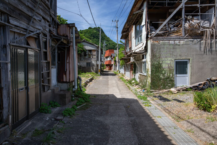 Haunting Remnants of Ikeshima Mining Ghost Town