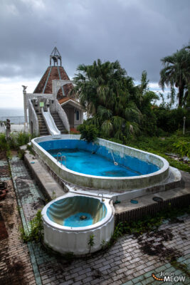 Haunting abandoned wedding venue Miyazaki, Japan