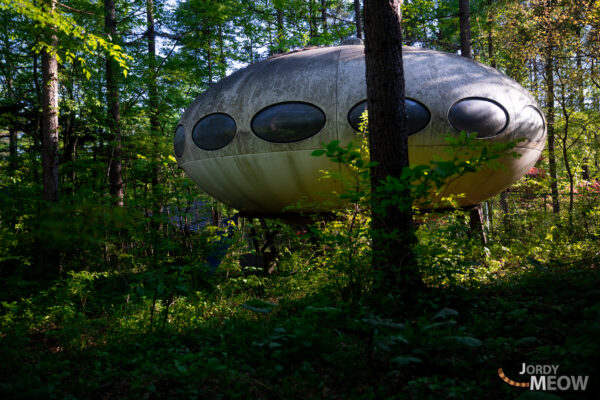 Futuristic Futuro House Architectural Wonder Amidst Nature