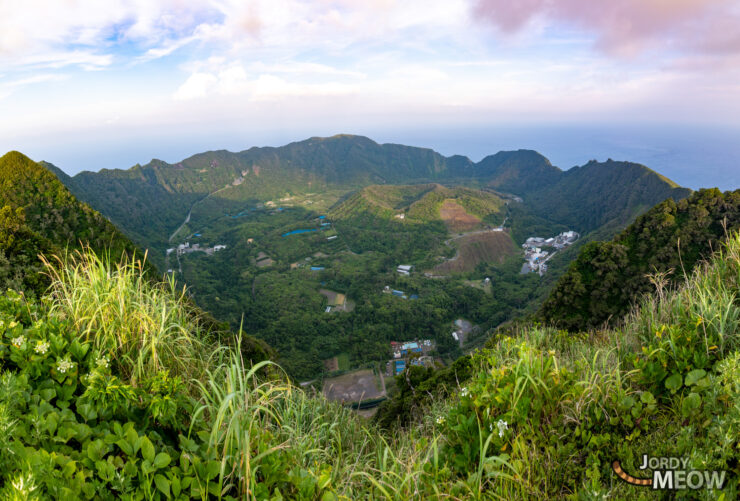 Scenic Mountain Vista in Otonbu Region, Japan