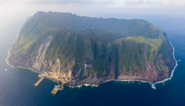 Aogashima Island: Volcanic beauty and human resilience in the Philippine Sea.