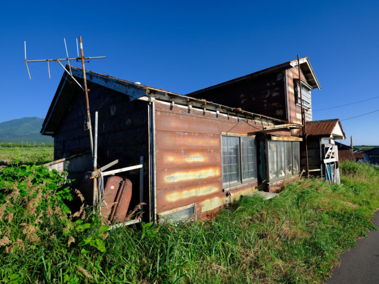 Rustic Abandoned Building, Rishiri Island, Japan