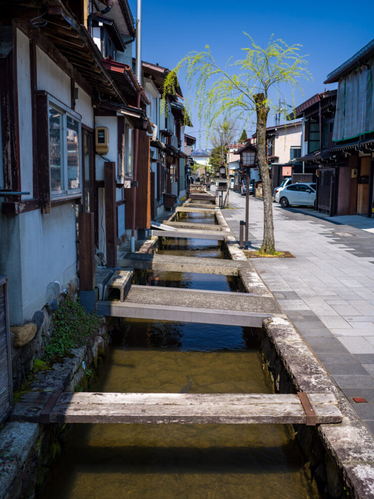 Idyllic Historic Canal Town Japan