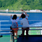Breathtaking Rishiri Island coastal scenery, Japan