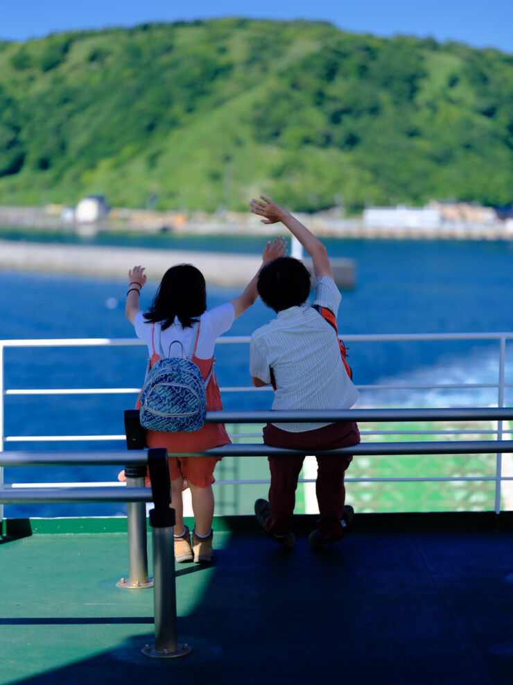 Breathtaking Rishiri Island coastal scenery, Japan