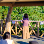 Scenic Gazebo on Lush Rishiri Island, Japan