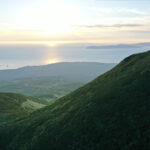Rishiri Islands scenic panoramic landscape, Japan