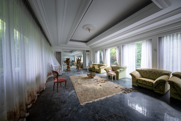 Lavish historic mansion interior design exemplar