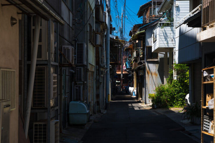 Charming Historic Japanese Alleyway, Onomichi.
