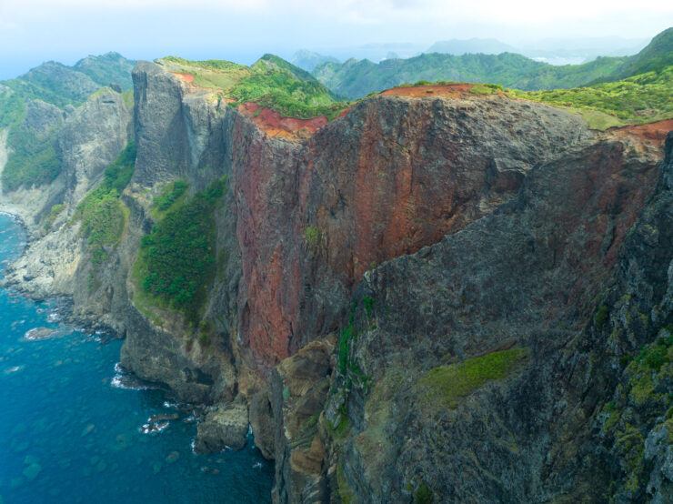 Stunning Heart-Shaped Coastal Cliffs Landscape