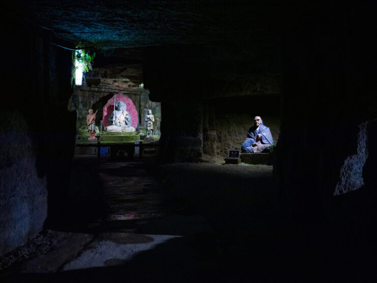 Tranquil Ancient Cave Meditation Sanctuary