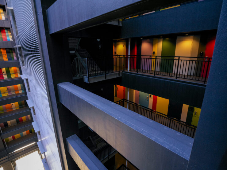 Colorful Multi-Level Shared Office Tokyo