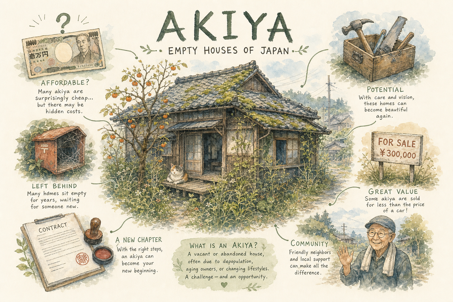 Acheter une akiya au Japon