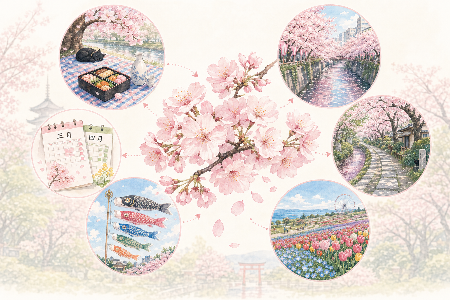 Le Japon au Printemps : la Saison des Sakura