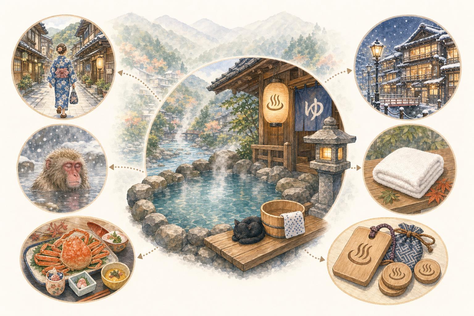 Les Meilleures Villes Thermales du Japon : 10 Onsen Towns à Vivre