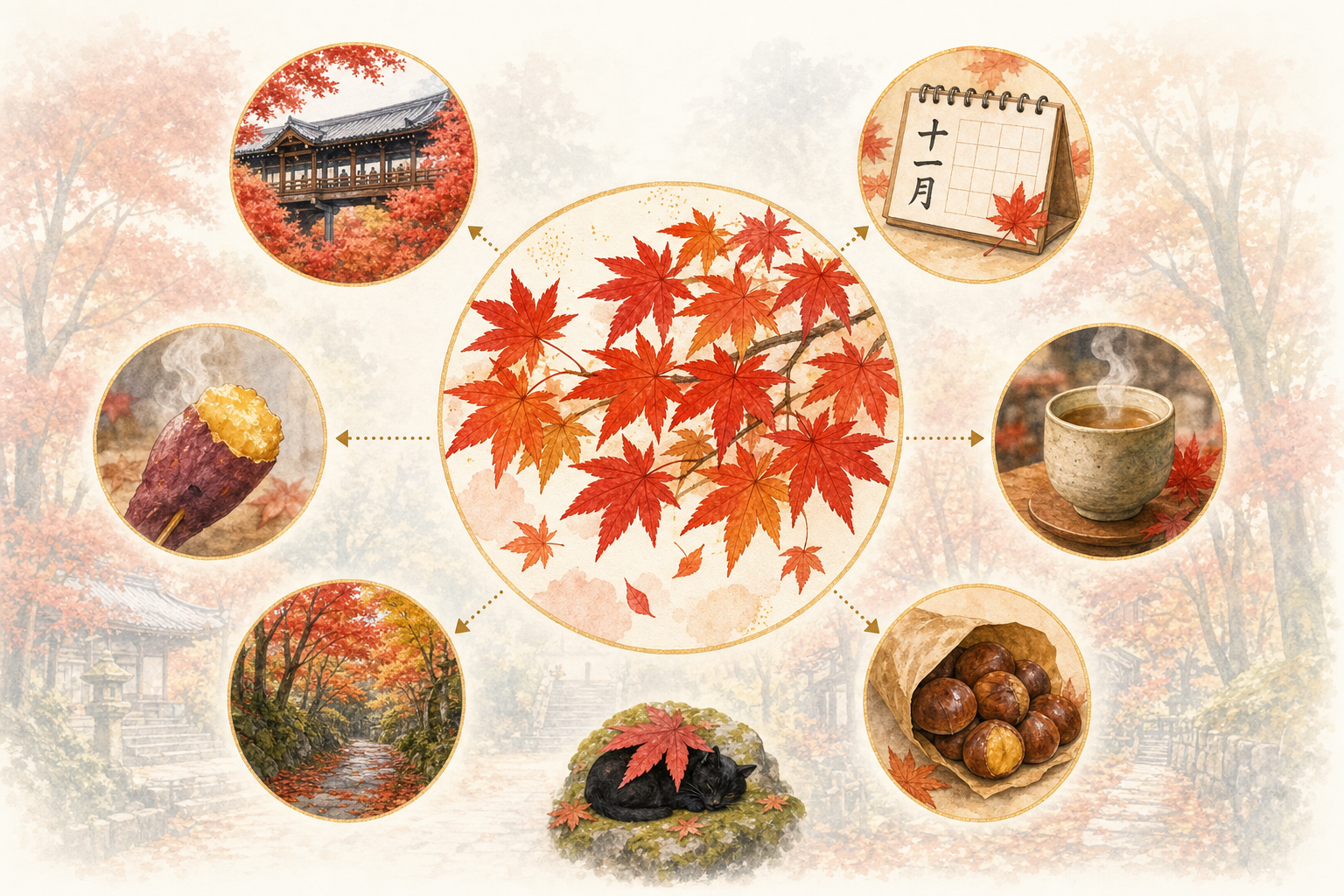 Le Japon en Automne (Momiji)