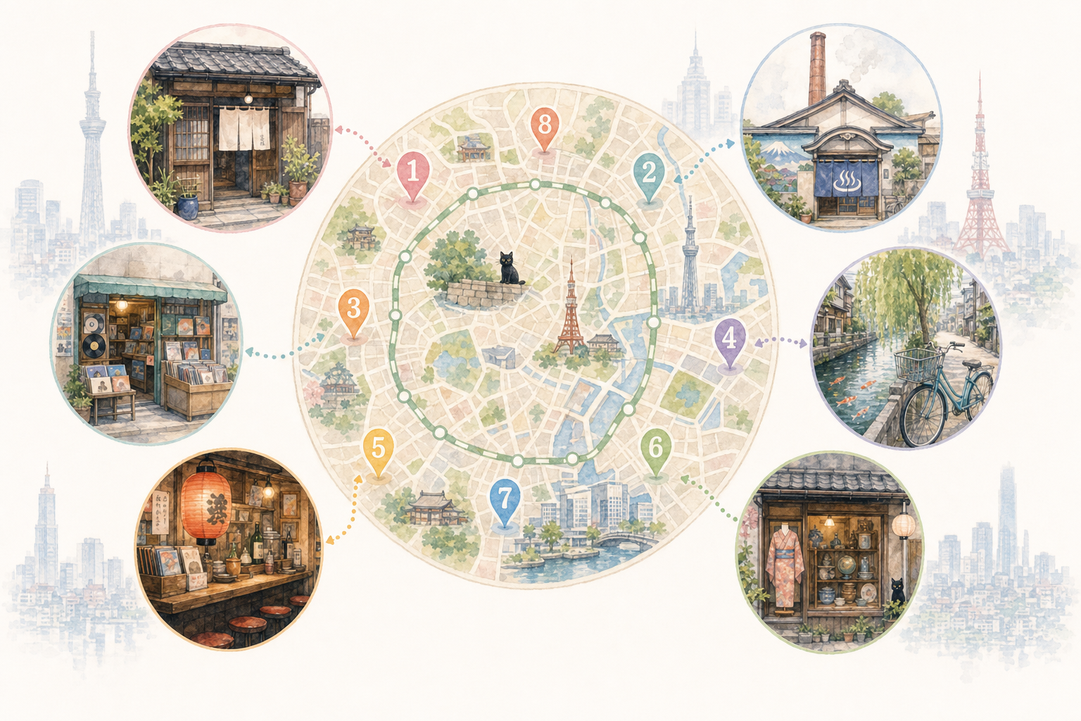 Quartiers Méconnus de Tokyo : 13 Petits Villages dans la Mégalopole
