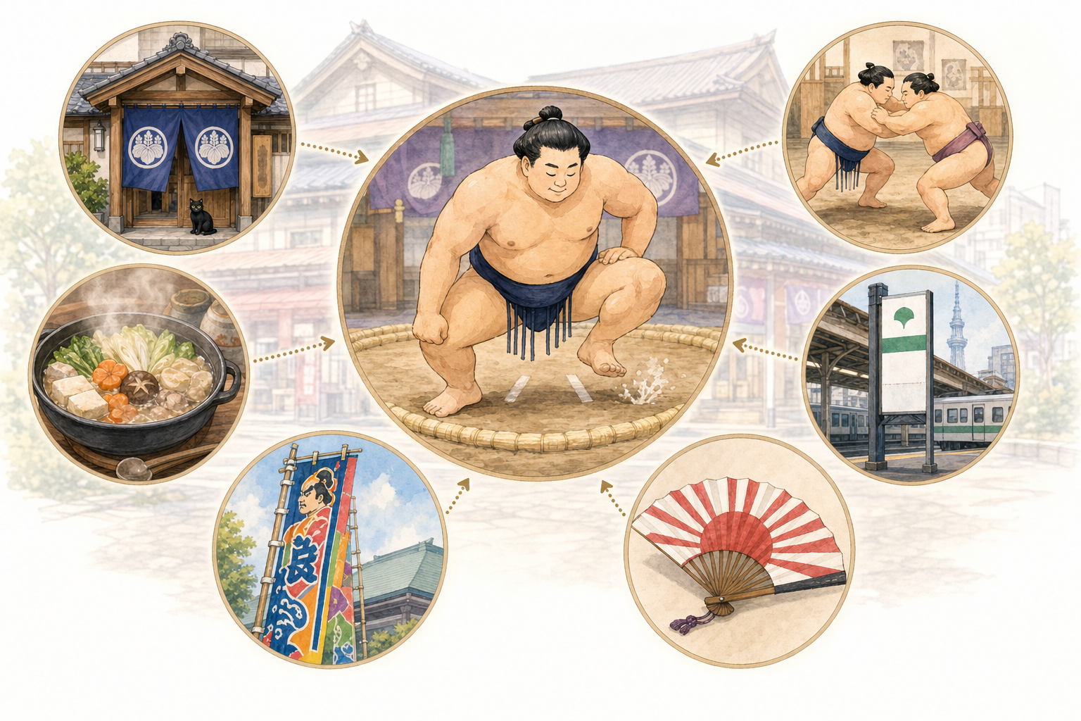 Voir un Entraînement de Sumo à Tokyo