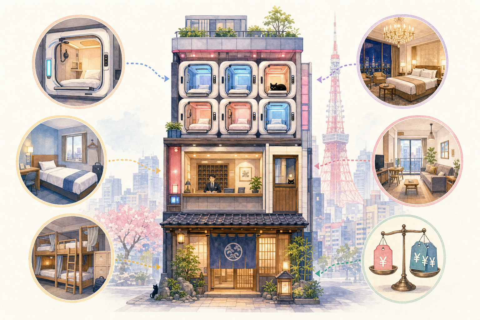 Où Dormir à Tokyo