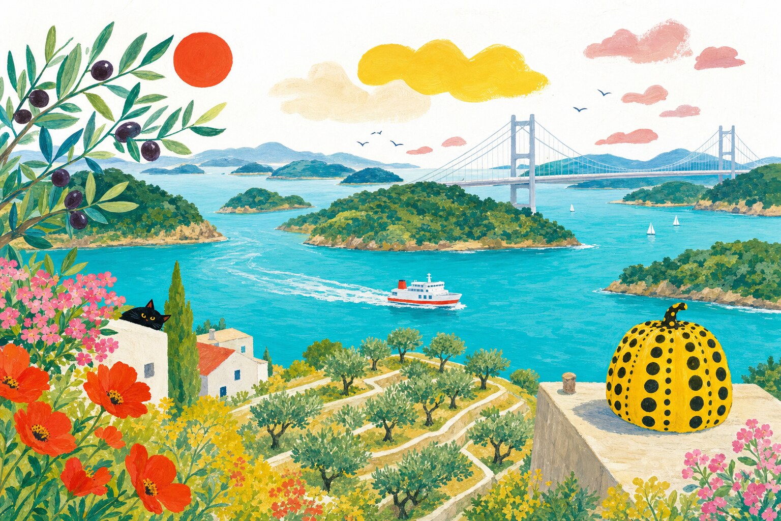 Itinéraire Setouchi : 10 jours sur la mer intérieure